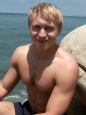 Hot twinks porn pics - Blonde muscled twink Stas