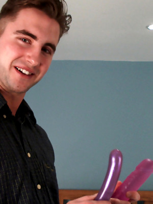 Free gay porn pics with Straight Hunk Miles Pumps his Hairy Hole with a dildo for the 1st time and cums loads