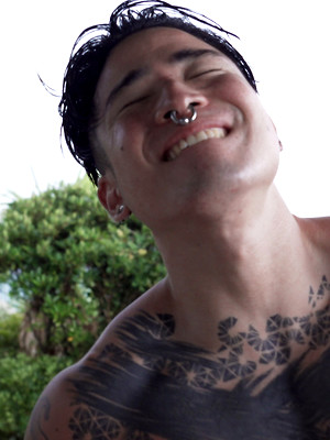Gay sex pics with Wild Rose solo