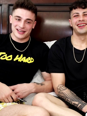 Gay pics of Chase Arcangel Tells Franco Styles Everything He's Going To Do To Him