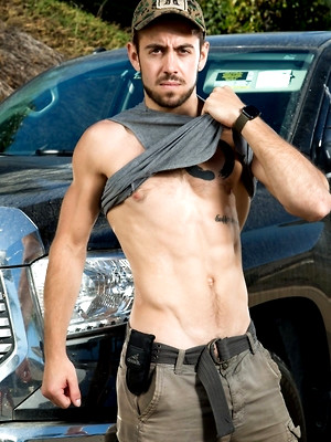 Hot gay sex pics with Inked gay stranger Lance Ford gets picked up and fucked by Aspen & Dante Colle