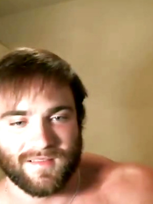 Gay sex pics with Hairy Buff James Jerks