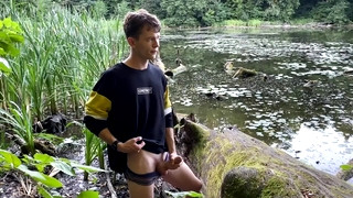 Gay Public porn video Naughty Teen Boy Jerking off in Public Park , I was almost Caught ! / Big Dick / Cute / Fat Cock /