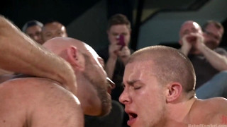 Free gay sex with Beast & Hammer vs Machine & Destroyer - Live Tag Team Match