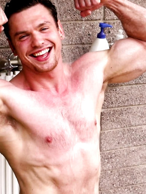 XXX gay photos of Big Dick Jock Of Your Dreams Andy McBride Goes Off For The Cameras!