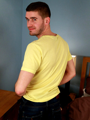 Free gay porn pics with Straight & Hairy - Mike Shows off his Very Hard Uncut Cock & Hairy Hole!