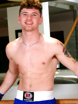 Gay male in Straight Young Boxer Mitch