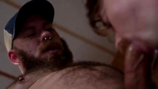 Gay porn video Re-Entry, Scene 1