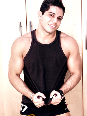 Free gay porn pics with Tony Exposing Butt