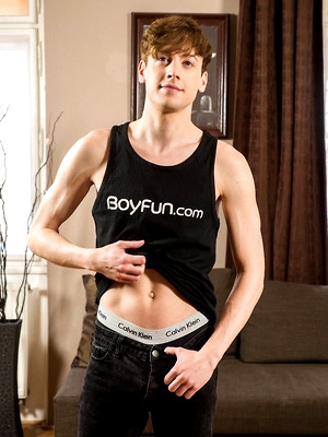 Gay male in Jock Johannes Lars solo