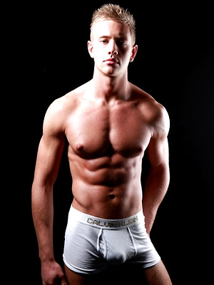 Hot gay album pics Callum big blond and muscular