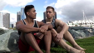 Free gay sex with Deacon & Asher