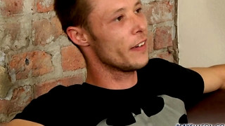 Gay porn video New Guy Wanking A Big One - Jack Duke
