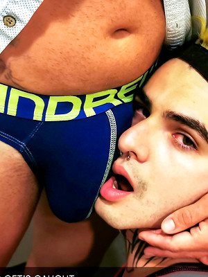 Gay male in Smelly Step-Brother Get's Caught
