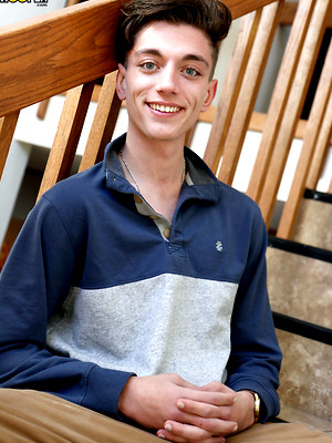 Cute uncut gay boys - NEW College Twink Jonas Drift Jerks His COCK