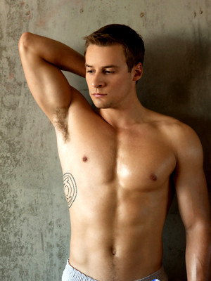 Gay pics of Hot stud Sam Samson posing