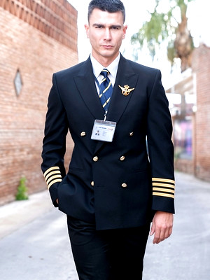 Free gay porn pics with Ready to Fly: Flight Crew Night Out