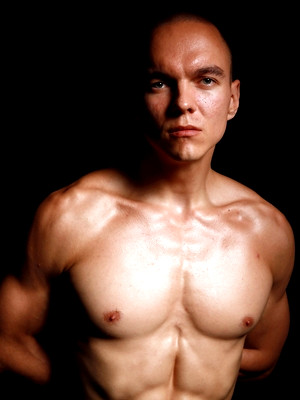 Gay porn pics Joey athletic solo