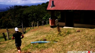 Gay porn video The Cabin fuck