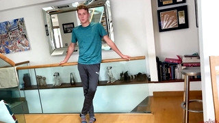 Check new gay sex scene with Horny Young Straight Lad Dildos his Hole & gets Manhandled & his Uncut Cock is Rock Hard!