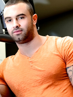 Gay pics of Post Work Out Relief. Calvin Pierce