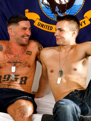 Free gay porn pics with Merrill's First Big Cock