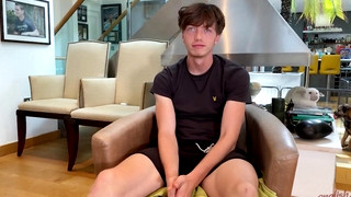 Check new gay sex scene with Straight Young Basketball Player Shows off his Ripped Body & Wanks his Big hard Uncut Cock & Cums!
