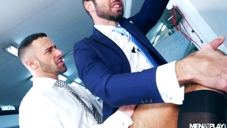 XXX Gay clips contains Suited Car Mechanic