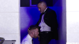 Gay porn video Bathroom Attendant