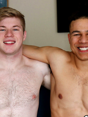 Hot gay sex pics with Mani Storms Fucks 18yo Big Blonde Booty Troy Daniel