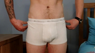 Gay porn video Young Straight MMA Fighter Wanks his Big Uncut Cock & Shoots his Load!