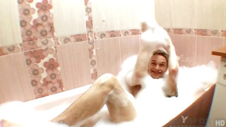 Free gay porn video Twink dildo play with Kenny