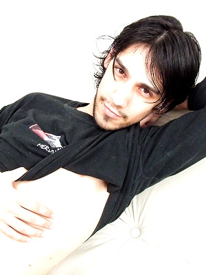 Gay boys pics - Gonzalo strokes uncut dick