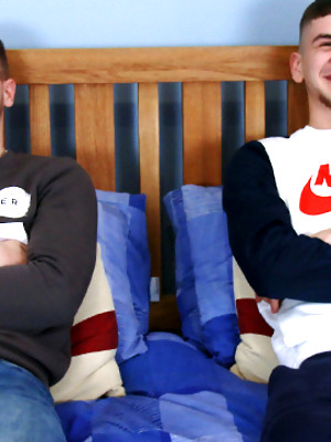 Cute uncut gay boys - Straight Footballer Danny gets Fucked for the 1st Time & Big Boy Dominic Fucks his 1st Guy!