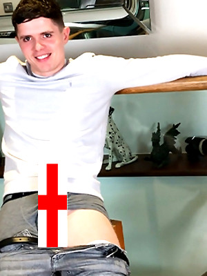 Free gay porn pics with Straight Muscular Hunk Logan's 1st Spanking & His Uncut Cock gets Rock Hard & Shoots Massive!