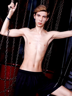 Gay sex pics with Jay Hammel solo