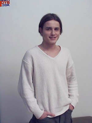 Cute uncut gay boys - Young czech twink posing