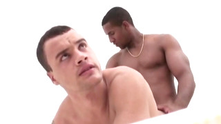 Gay Ethnic porn video Affonso Lugo and Rene Cueva