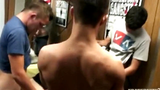 Check new gay sex scene with Banged by Frat Boys.rad is the House Bitch.again.