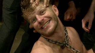 Gay BDSM porn video Lockup, Cell Extraction & Prison Sex - Part One