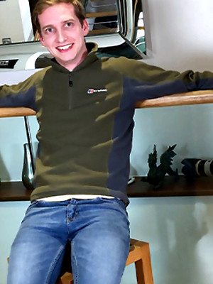 Gay porn pics Young Straight Vaughan Wanks his Solid Uncut Cock & Squirts a Huge Load Everywhere!