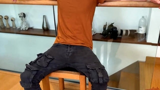 Free gay porn video Straight Young & Ripped Stud gets Wanked Outside & his Rock Hard Uncut Cock Explodes with Cum!