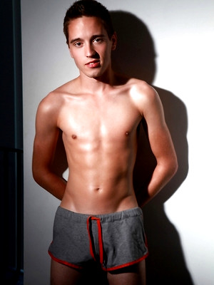 Gay boys pics - Robin sportswear shoot