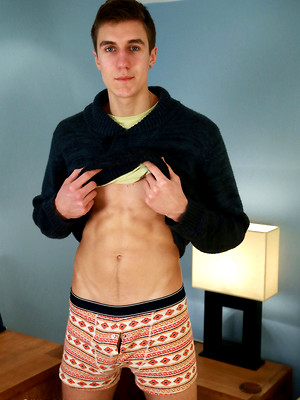 Hot gay album pics Tall Lean Straight Lad Simon Shows Off His Large Uncut Cock