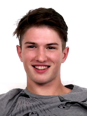 Twinks xxx pics - Michal shows his big uncut cock