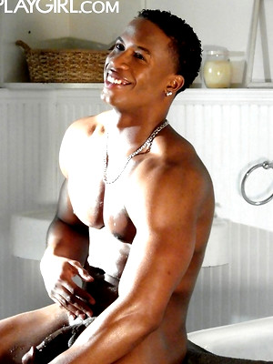 Hot gay album pics Ebony hottie Dexter