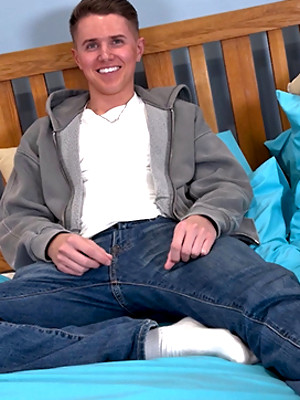 XXX gay photos of Straight Hottie Fin Pumps his Tight Hole with Anal Beads & a Vibrator & Squirts Cum Everywhere!