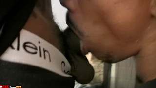 Gay porn video A POV Dick down by Big Black Dick