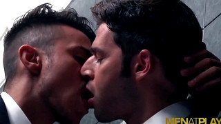 Gay porn video Handsome Jock Klein Kerr Anal Fucks Dario Beck