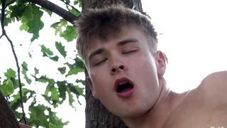 Free gay sex with INTO THE WOODS: Callum Dean & Sasha Hamilton